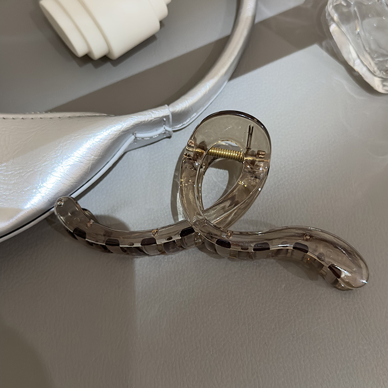 Franču haizivs klips Dienvidkorejas želejas krāsas roktura klipsis vienkāršs, universāls Ikdienas liela izmēra ārējais apģērbs sejas mazgāšanas muguras galvas klips_voghion.com