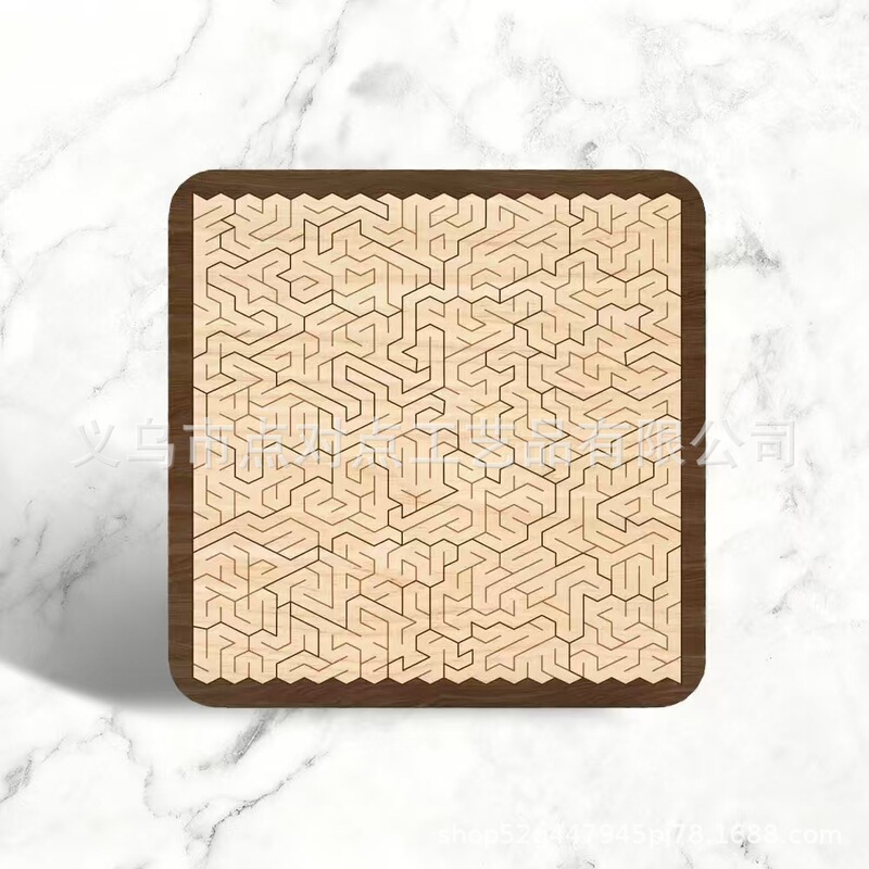 Highly Difficult Advanced Block Brain-Burning Hexagonal Wooden Puzzle Thinking Challenge for Kidsren and Adults to Decompress Logical Concave and Convex Geometry