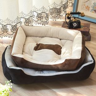 Kennel Four Seasons Universal Plush Dog Mat Large Medium Small Dog Teddy Bed Dog Kennel Sleeping Mat Pet Products