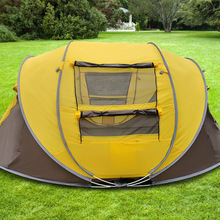 户外野营帐篷全自动速开加厚防暴雨防风防晒便携折叠露营装备批发