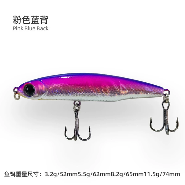 Pink blue back