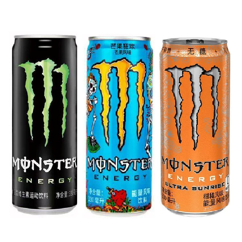 Monster Claw Напиток Monster Coca -Coca -Coca -Grab Энергия Движение Оригинальный Манго Цитрус Странный Фрукт 24 банки