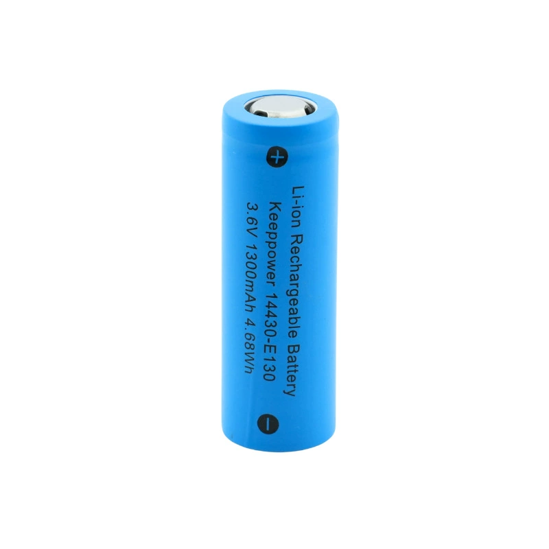 Фонарик Keeppower небольшой с лазером, зарядка от аккумулятора, E130, 6V