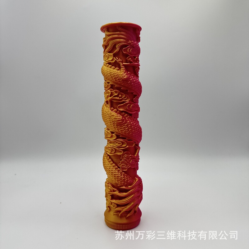 工厂跨境新品爆品3D打印龙柄伸缩剑安全环保材质PLA摆件男孩礼物|undefined