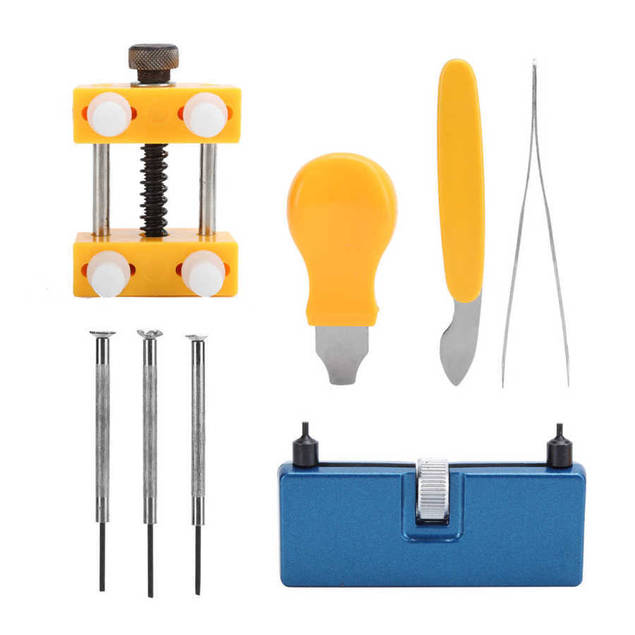 修表工具 8pcs修表工具套装  8件套钟表工具组合 开表底盖套装