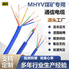 山西煤矿用聚乙烯绝缘聚氯乙烯护套电缆矿用屏蔽通信电缆矿用光缆