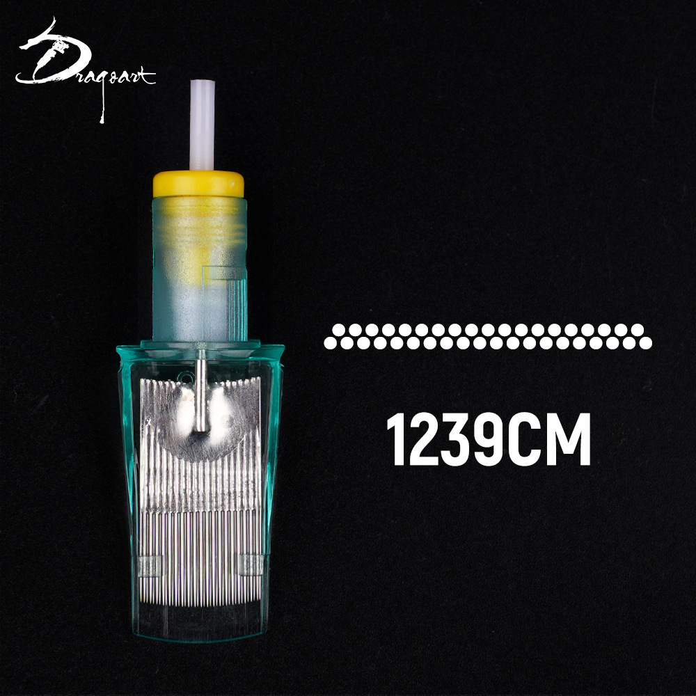 Equipo de tatuaje de Arte de dragón gran fila tatuaje aguja integrada 49 aguja arco niebla gran fila tatuaje aguja