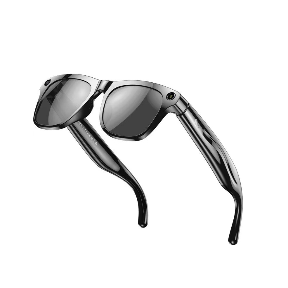 Smart Glasses With Voice Control And Bluetooth Camera For Photos_voghion.com