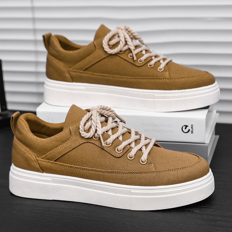 Zapatos de lona para hombres 2024 verano nuevos zapatos de moda para hombres zapatos casuales para hombres zapatos deportivos transpirables zapatos de moda para hombres