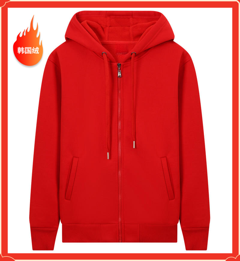 Suéter de algodón personalizado logotipo pesado de vello grueso sombrero personalizado chaqueta con capuchón ropa de trabajo ropa de grupo