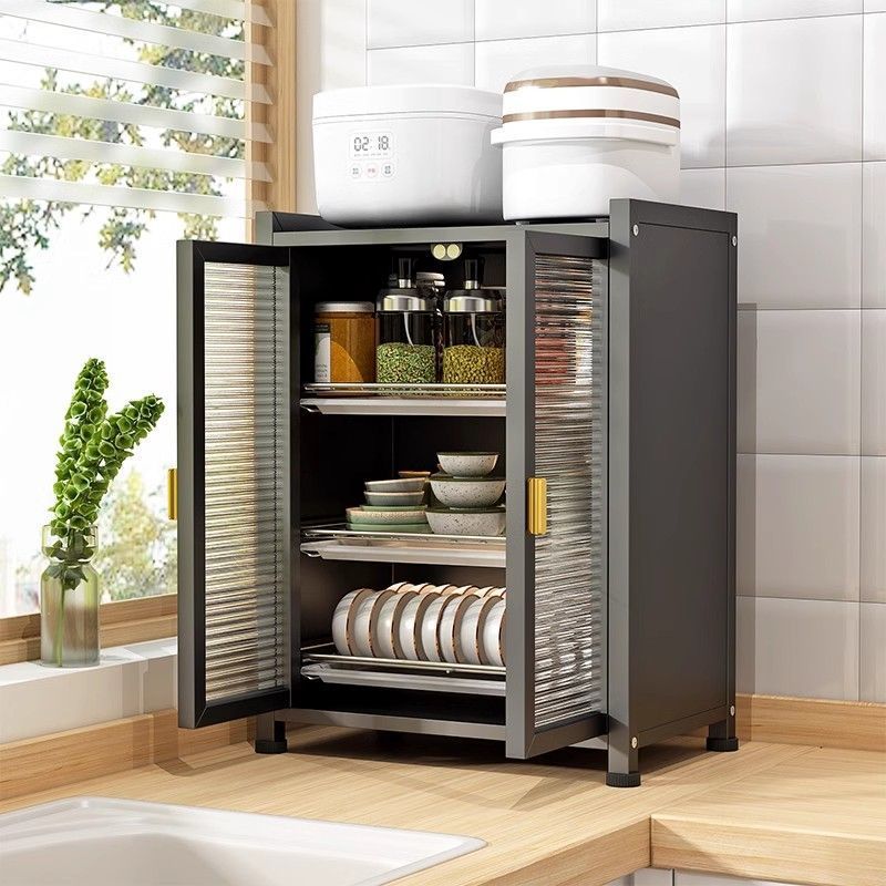 Estante de platos con cubierta estante de platos de cocina estante de almacenamiento para armario doméstico mostrador palillos bandeja caja de almacenamiento a prueba de polvo estante de drenaje multifuncional