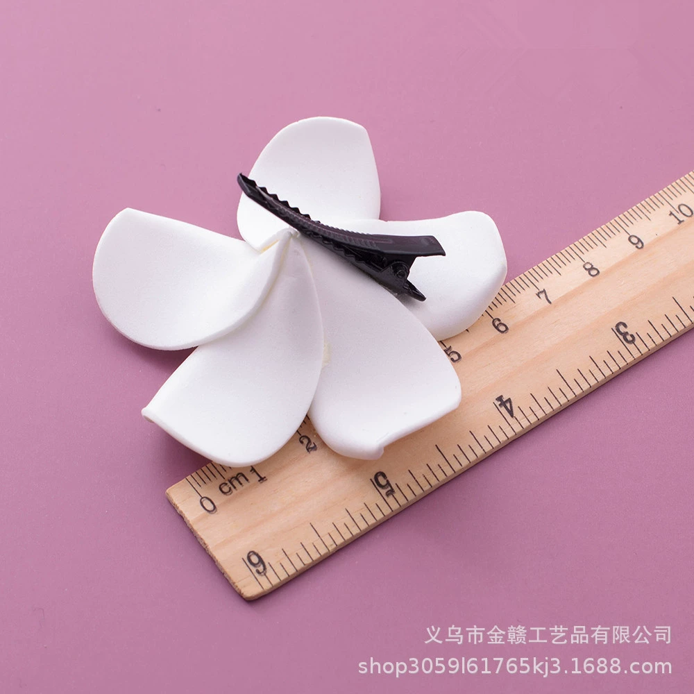 Симуляция 2-11 см Плюмерия Пляжная дорожная купальник Hair Clip Новорожденный Венок Seaside Цветок Hair Clip