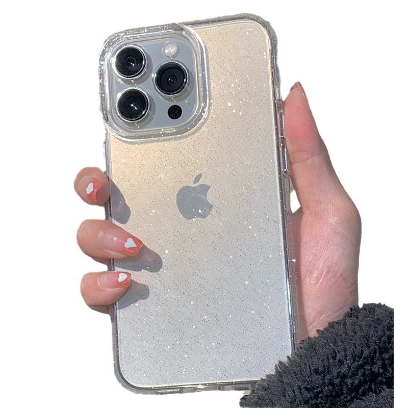 Прозрачный кейс для телефона (Apple) совместим с iPhone 16, slim защитный, простой элегантный дизайн