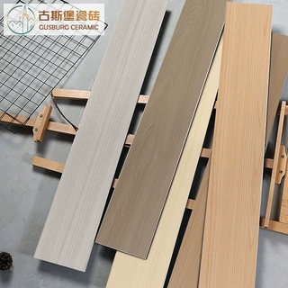 广东佛山天鹅绒柔光木纹砖200x1200仿木纹地砖客厅北欧风木纹瓷砖