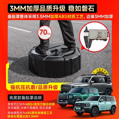 Spare Tire Modification, Full-Cover Spare Spare wheel cover