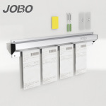 巨博（JOBO) 不锈钢厨房置物架夹单器挂墙式菜单插单据夹单条挂架