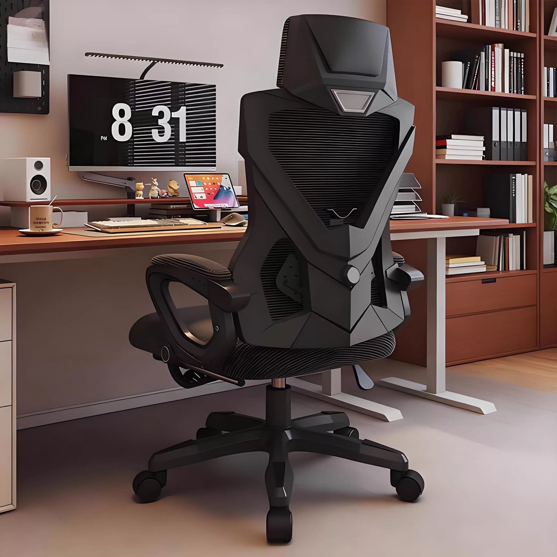 Ergonomic Chair, Adjustable Backrest Chair, Computer Chair, Anchor E-Sports Chair, Office Chair, College Dormitory Chair