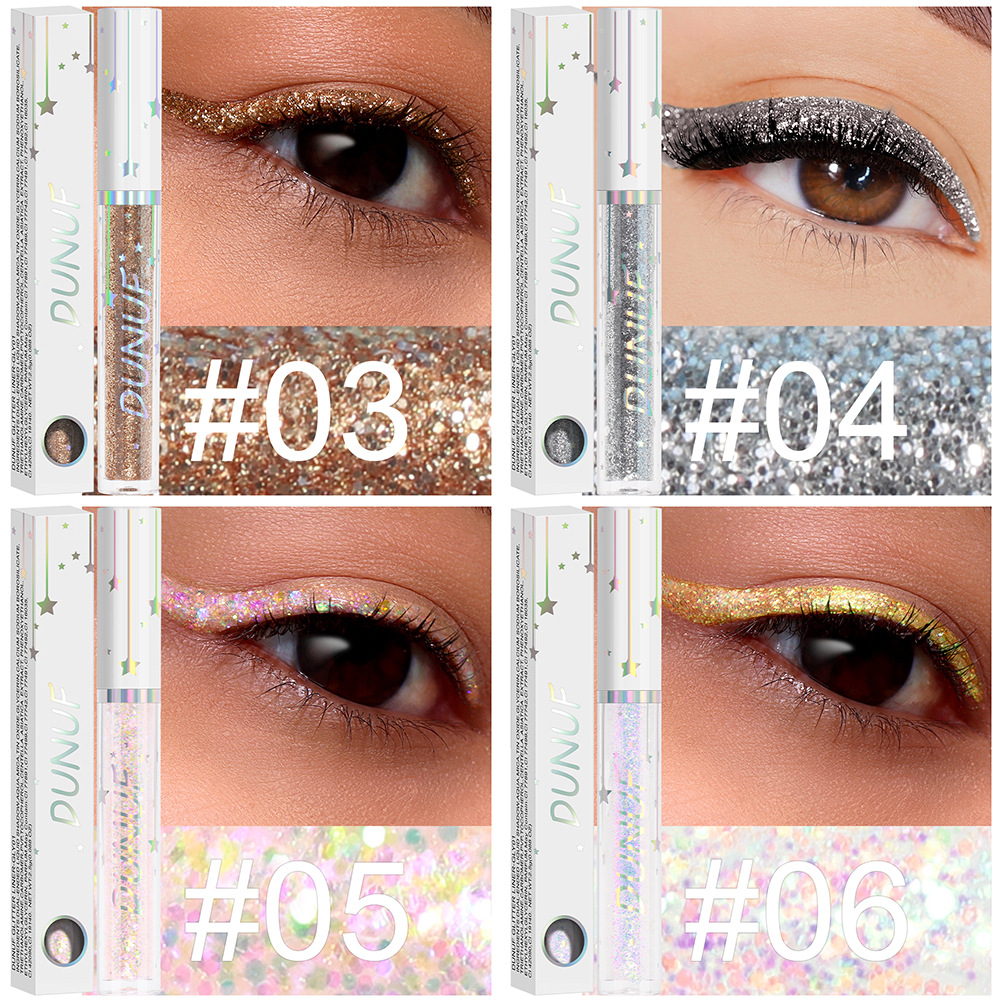 Check out DUNuf 18-color Gold Onion Powder eyeliner Liquid! Link Disclaimer - For Foreign trade only undefined