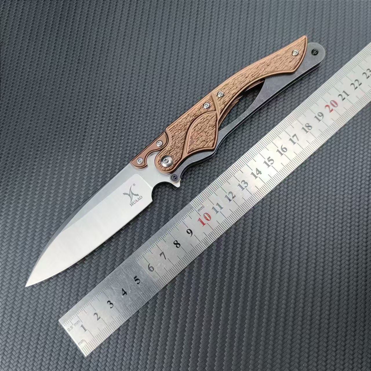 新款外贸热销机械鸟不带锁野营户外随身便捷携带削皮刀钓鱼折叠刀