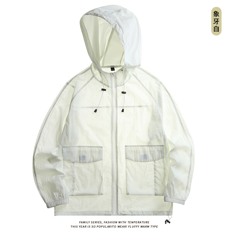 Ropa de protección solar para hombres de verano abrigo ligero al aire libre montaña transpirable UV upf50 + ropa de protección solar de pesca para mujeres