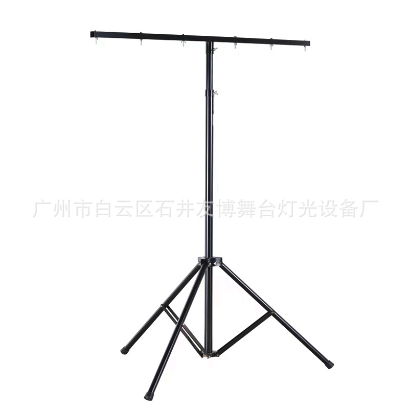 Engrosado LED PAR Luz de manivela móvil de tres patas soporte de iluminación de escenario rendimiento de la boda soporte de la lámpara de equipos de elevación 3 m