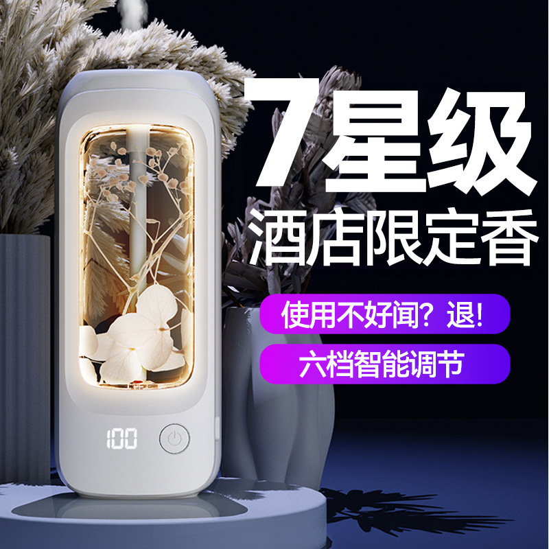 永生花新品香薰机全自动喷香商用厕所除异味家用智能室内香氛机器|undefined