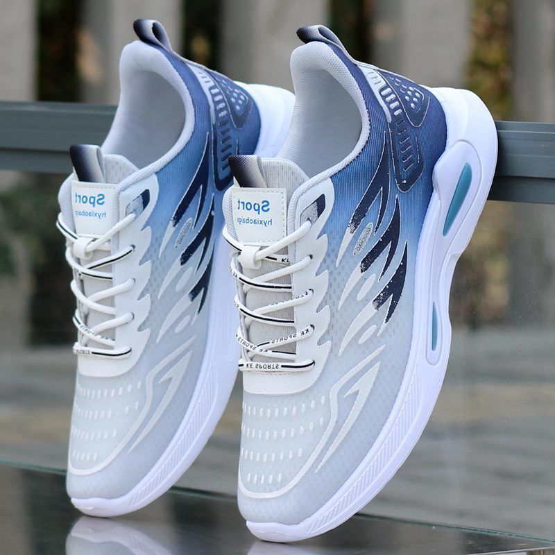 Summer Men's Shoes, Ice Silk Mesh Shoes, Casual Running Sneakers, Trendy Shoes for Students, Breathable and Odor-Resistant Men's Shoes Summer Men's Shoes, Ice Silk Mesh Shoes, Casual Running Sneakers, Trendy Shoes for Students, Breathable and Odor-Resistant Men's Shoes
