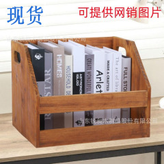 木质唱片收纳筐家居黑胶唱片光盘收纳盒家用书籍杂志储物架玩具筐