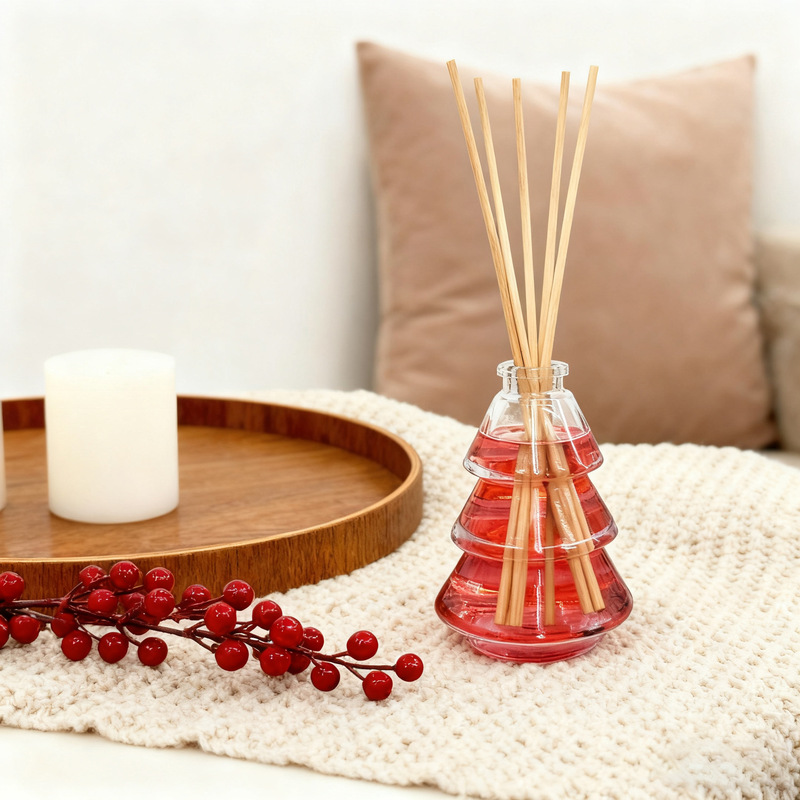 Christmas Gift Aromatherapy Essential Oil Bedroom Fragrance Bathroom Air Freshener Rattan Aromatherapy DIY Room Decoration
