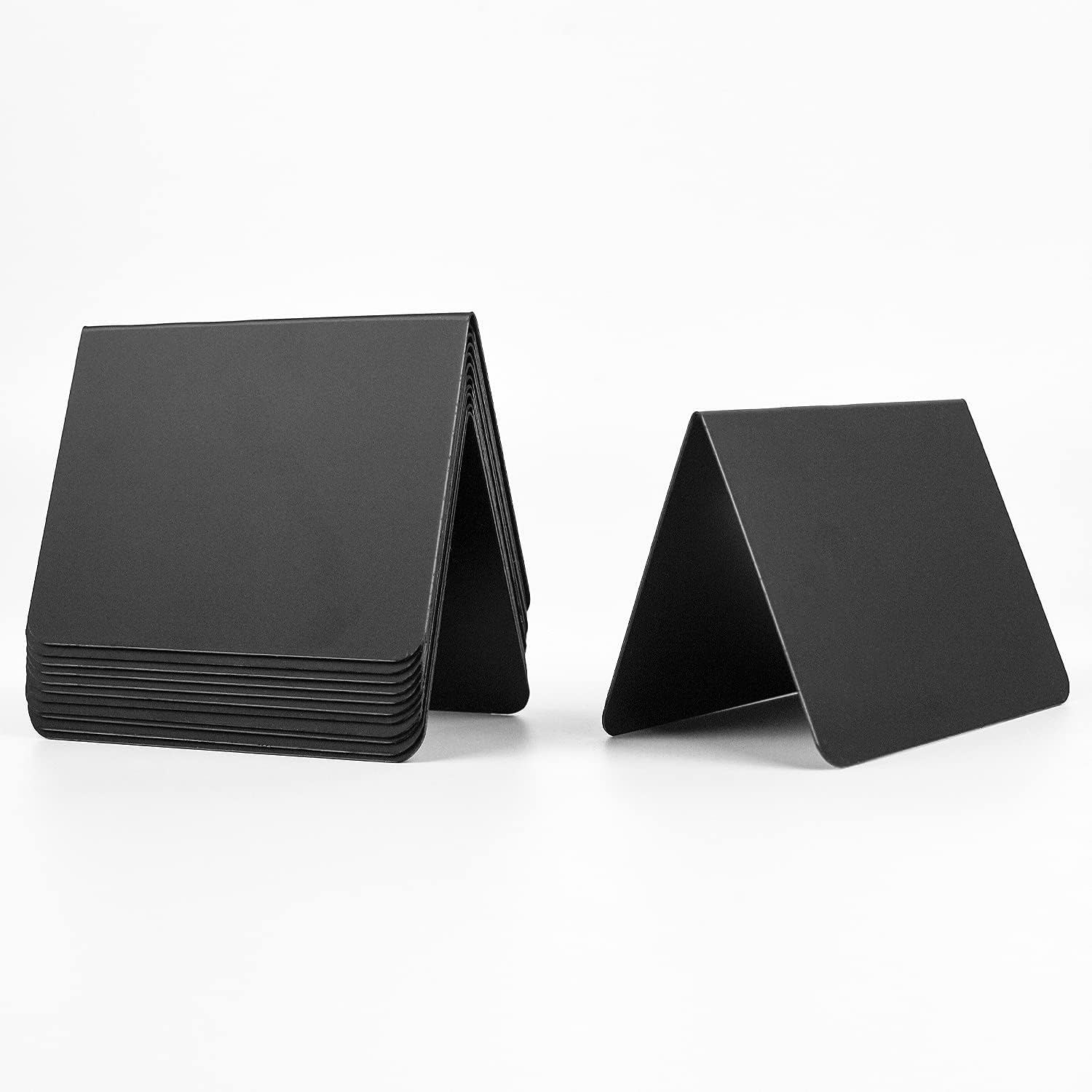 现货热销亚马逊V型mini黑板标志A型小黑板PVC可书写桌卡价格牌