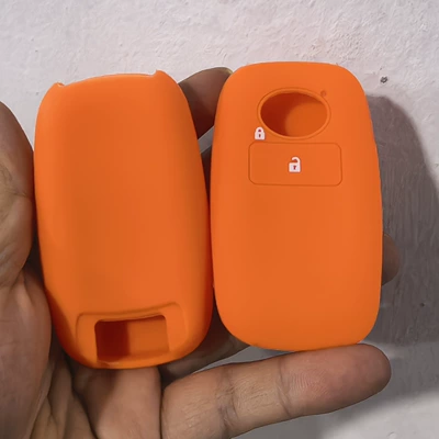 Car Key Silicone Bag — Car Keys - 2-key-orange