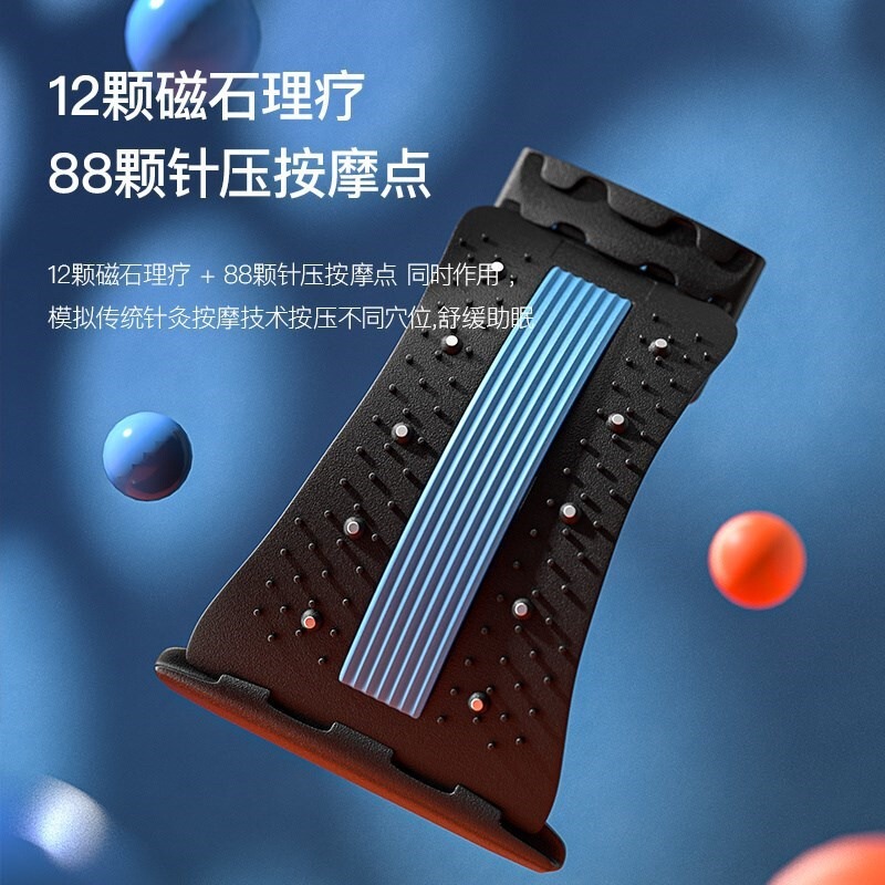 ヨガの腰椎の板の腰椎の緩め器の腰のマッサージ器の板の腰椎のマッサージ器のプラスチックの形の腰椎の板の腰の板|undefined