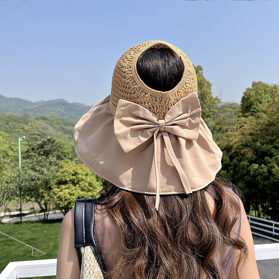 Summer Hat Women's Big brim hat UV-proof face-proof sun-proof sun-proof fisherman fashion all-match big brim hat