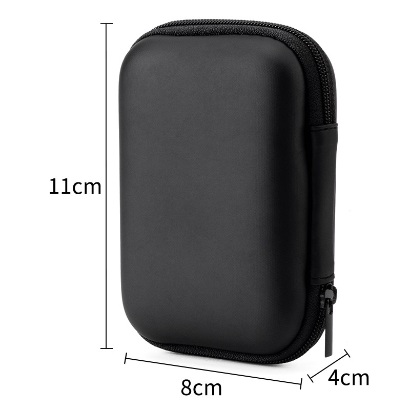 Eva Headphone Bag Portable Data Camera Storage Bag Bluetooth Headphone Charger Storage Box Mobile Hard Disk Bag