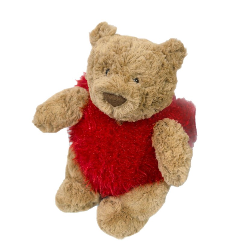 現物イギリスJellycatバーゼル熊バレンタインデープレゼントかわいいぬいぐるみ熊人形愛熊原|undefined