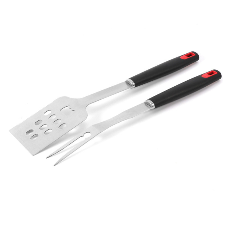 アマゾンステンレス製バーベキューツールbbqアウトドア多目的シャベルスイープクリッパーグリル家庭用コンビネーションバーベキューセット|undefined