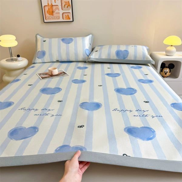 Strap style - Heart to Heart [Cool at the touch, moisture-absorbent and breathable] + same style pillowcase