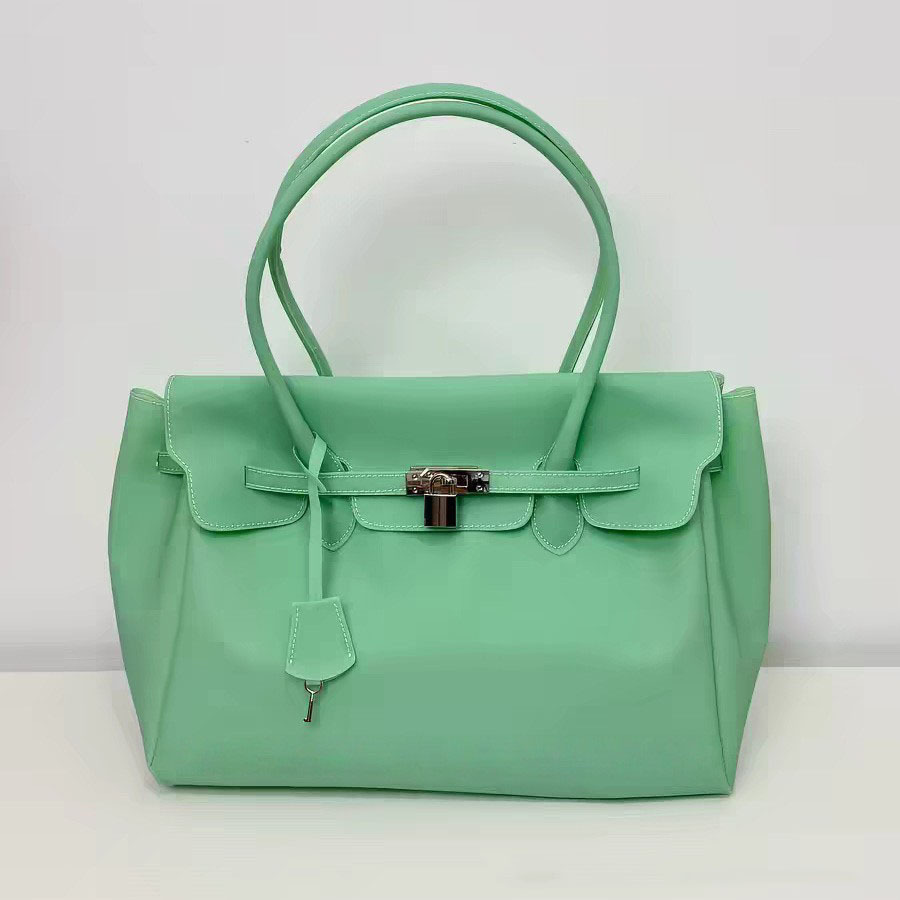 Jellyfirkin nuevo verano nuevokiiikiii bolso de jalea bolso de hombro de gran capacidad bolso de brazo image 8