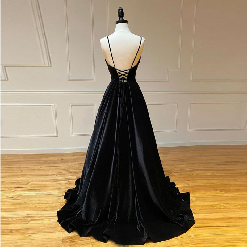 El comercio exterior de Europa y América Amazon AliExpress deseo sexy nuevo largo elegante sexy vestido de adelgazamiento negro