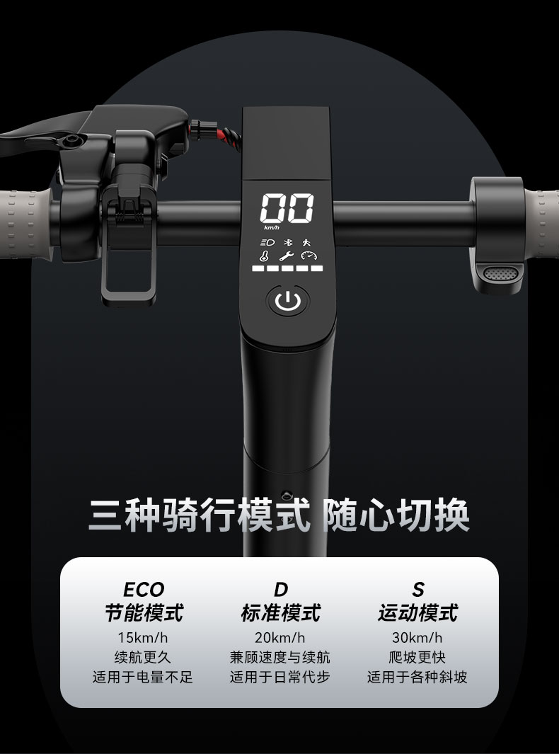 Electric Scooter Folding Electric Vehicle for Adults to Drive to Work, Women's Light and Small Commuting Portable Scooter