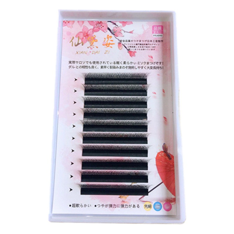 Mejorado 5D trébol de cinco hojas pestañas esteticista gruesa Cruz suave 0,05mm pestañas Injerto de pestañas