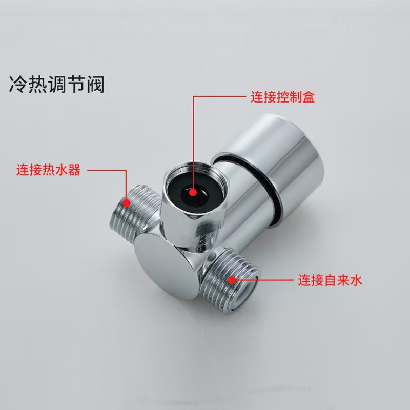 Grifo de inducción automático directo de fábrica, agua fría y caliente, grifo de lavabo de mano con inducción infrarroja inteligente