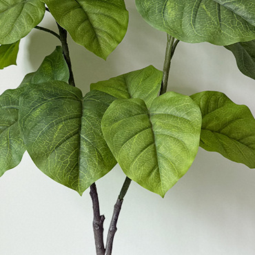 Nuevos productos transfronterizos de imitación de plantas verdes en el hogar, adornos individuales de la sala de estar, paisajismo, flores y hojas verdes, decoración de plantas falsas
