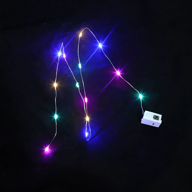 Профессиональная поставка с фабрики, оптовая продажа LR44, лампа из медного провода, гирлянда из кроличьей шляпы, красочная теплая белая трехфункциональная лампа, провод