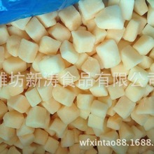 潍坊新涛食品加工速冻哈密瓜丁15*15mm（资质工厂、常年供货）