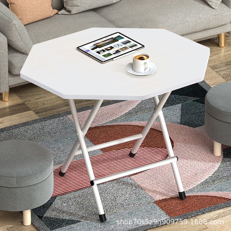 Mesa plegable simple mesa de comedor dormitorio plegable casa de alquiler mesa pequeña cabina de niñas