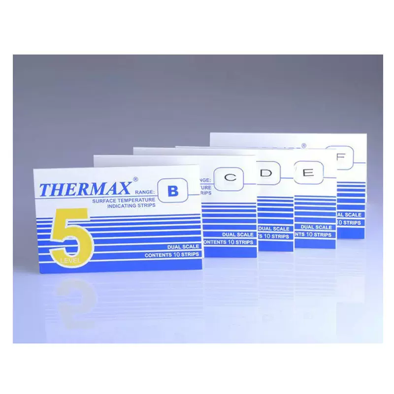 不可逆测温试纸10格感温贴示遇热贴标签现货批发实力工厂纸质