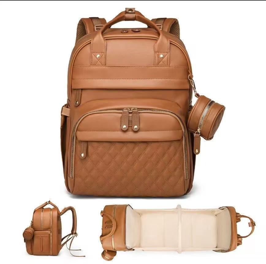 Amazon's Best-Selling Mommy Bag, New Outing Backpack, Large Capacity, Lightweight Diaper Bag, Baby Mother and Baby Bag