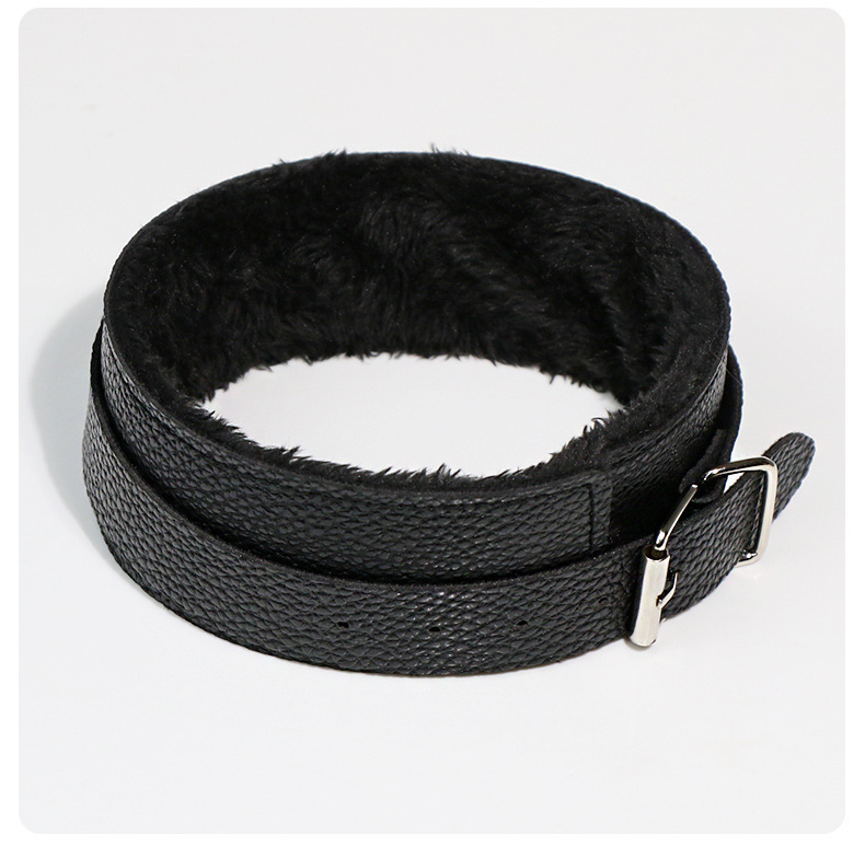 Adult Bondage Kit with Hand and Foot Cuffs, Neck Cuff, Eye Mask and Nipple Clamps — detail image 20