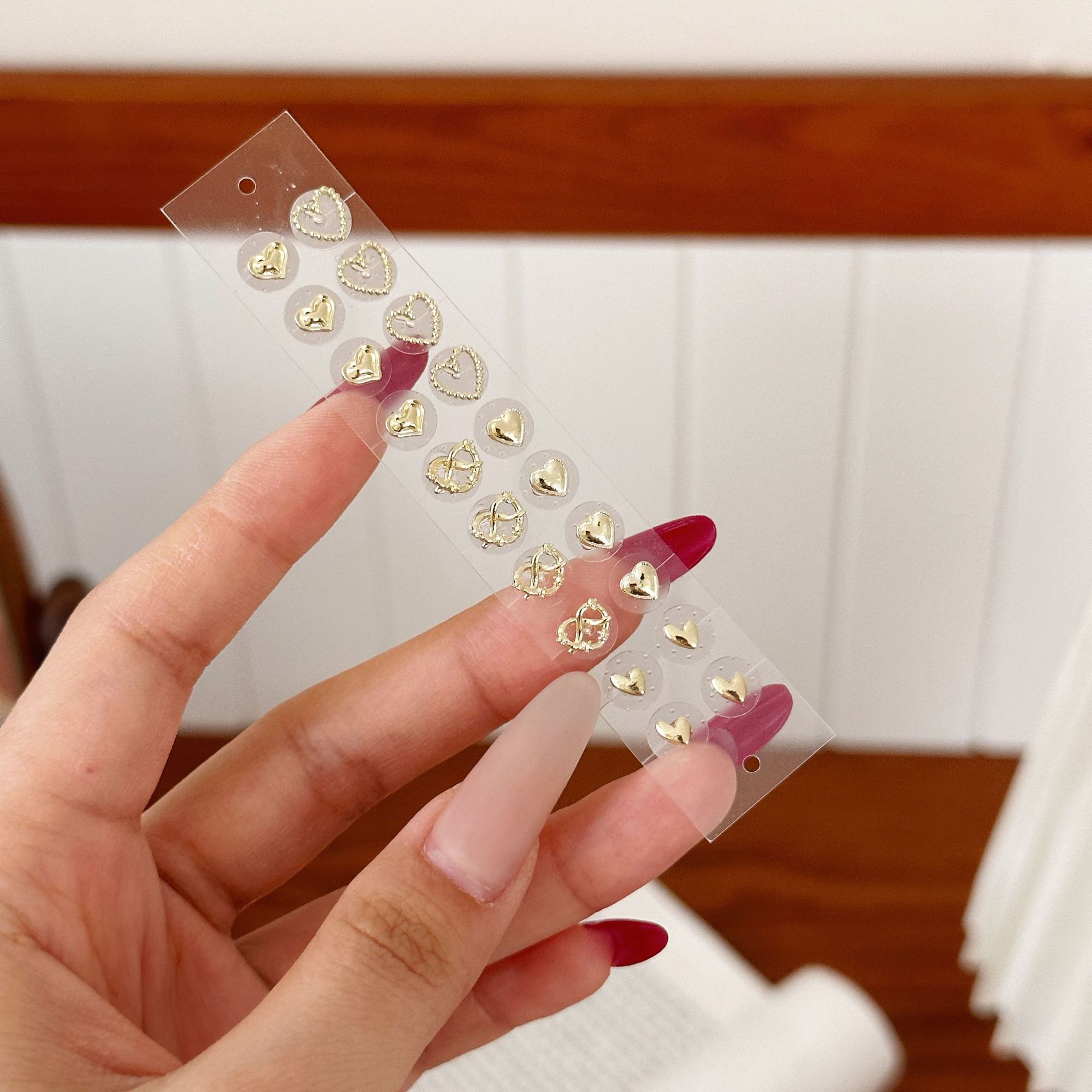 14# Golden Love Series Ear Acupuncture Stickers 20 Stickers